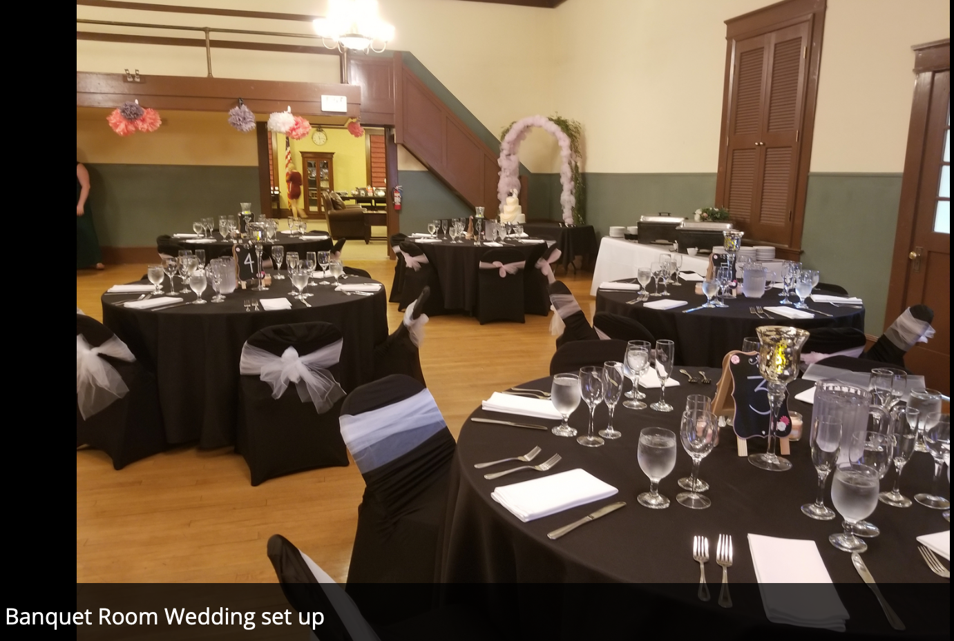 Wedding Reception Setup